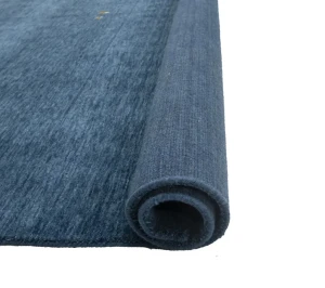 Steel Blue Tribal 8X8 Gabbeh Modern Square Rug