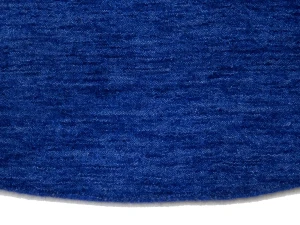 Royal Blue Tribal 6X6 Gabbeh Modern Round Rug
